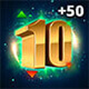 Doe 10 trades van $50 of meer