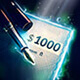 Doe een storting van meer dan $1,000